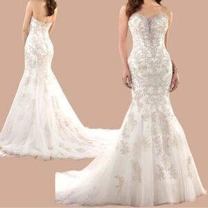 Essence of Australia Mermaid Wedding Gown style D2401